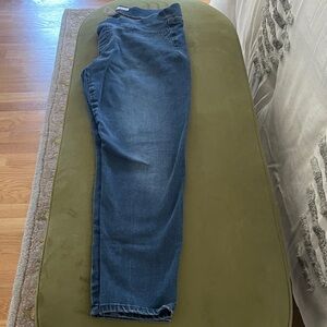 LC Lauren Conrad jeggings size 10 stretch Dark Blue jeans